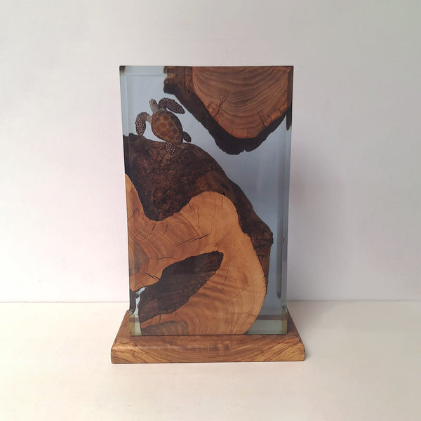 'Surfacing' Resin Sculpture