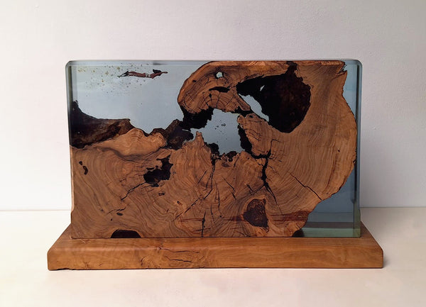 'Bubble Girl' Resin Sculpture