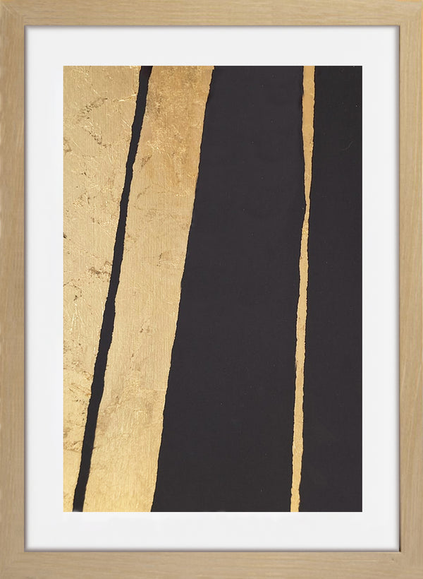 Gold Leaf Art Print Nº 1