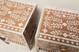 Hand painted side tables - Studio 2 Art & Design