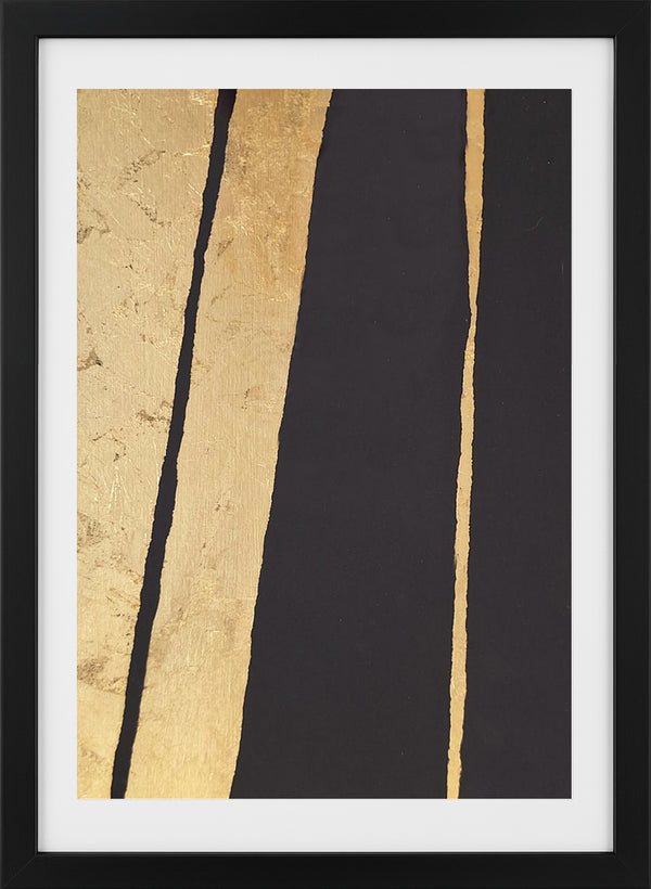 Gold Leaf Art Print Nº 1