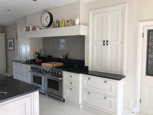Kitchen painted white - Studio 2 Art & Design