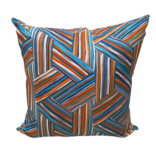 Geometric colourful cushion cover - Studio 2 Art & Design.