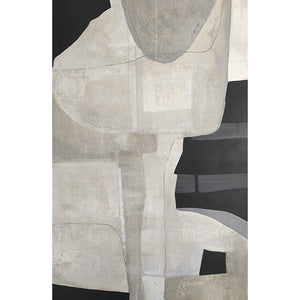 Abstract in black and neutral tones - Studio 2 Art & Design