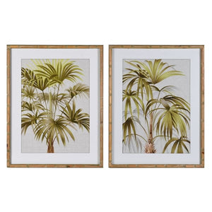Artwork Diptych of palm trees - Studio 2 Art & Design