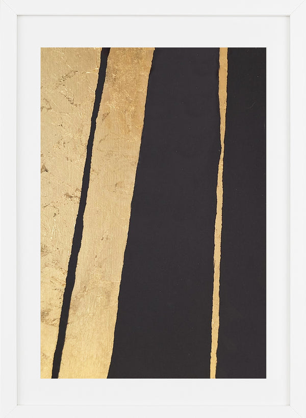 Gold Leaf Art Print Nº 1