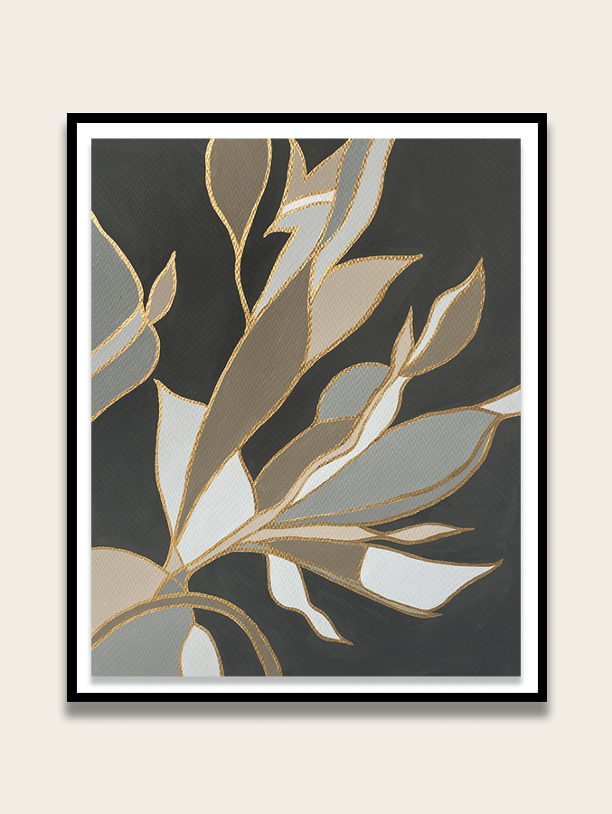 Golden Leaf Abstracts